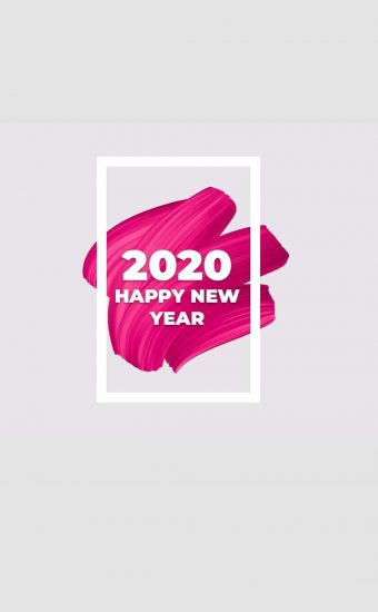 Happy New Year 2020 Phone Wallpaper 21 - [1080x2280]