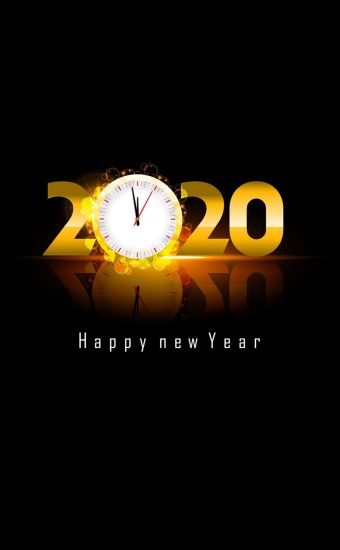Happy New Year 2020 Phone Wallpaper 40 - [1080x2280]