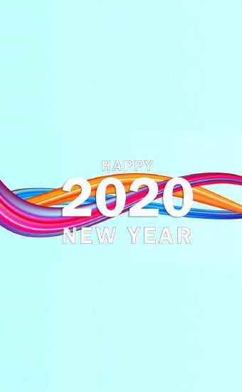 Happy New Year 2020 Phone Wallpaper 43 - [1080x2280]