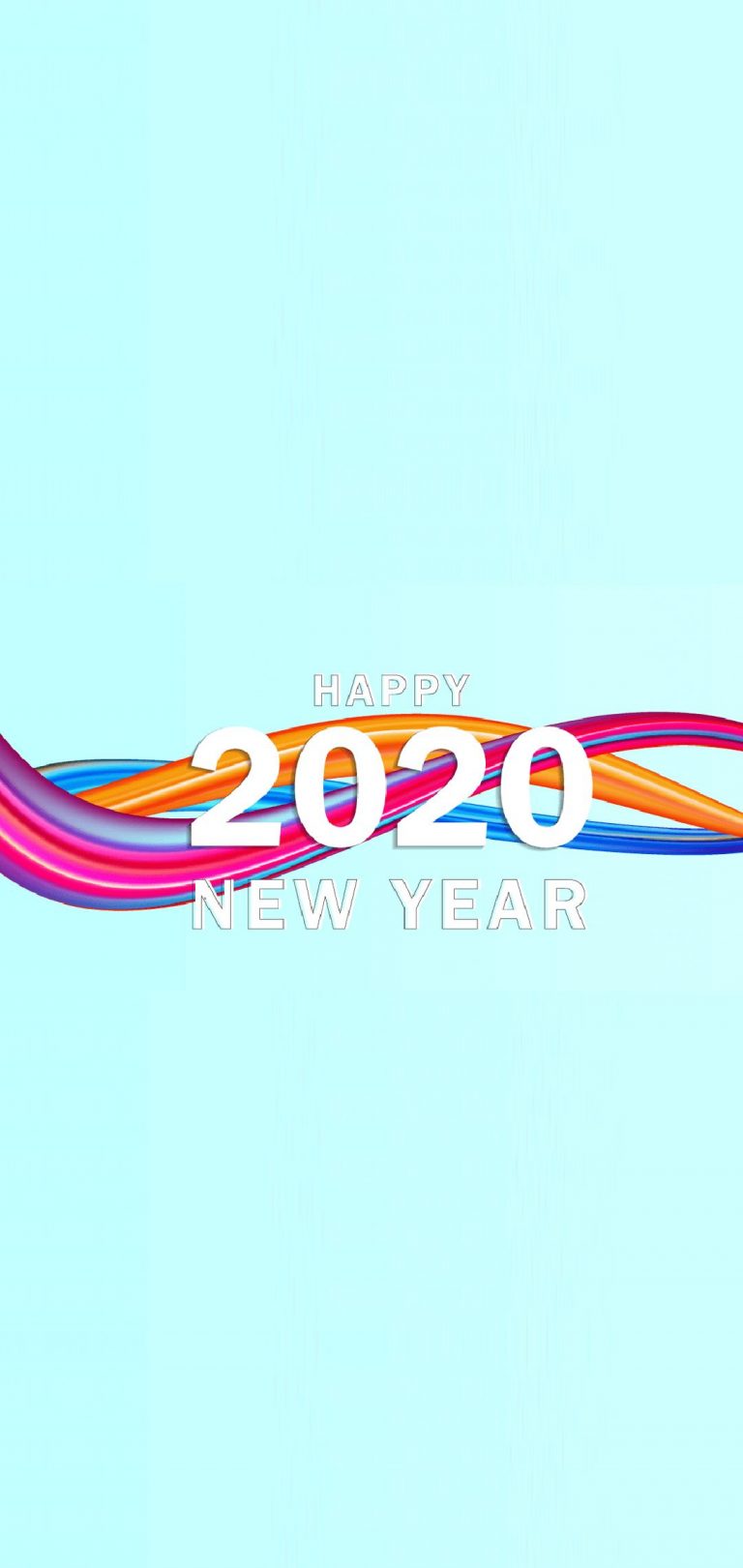 Happy New Year 2020 Phone Wallpaper 43 - [1080x2280]