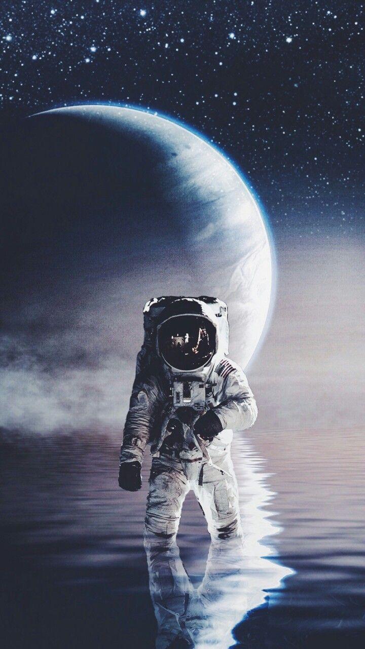 HD wallpaper phone cute astronaut