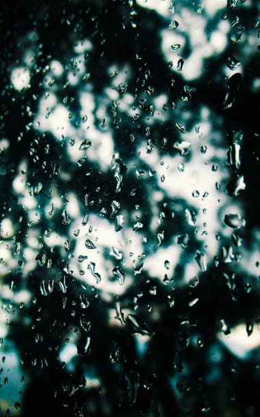 Rain Drops Glass Blur 800x1280 380x608