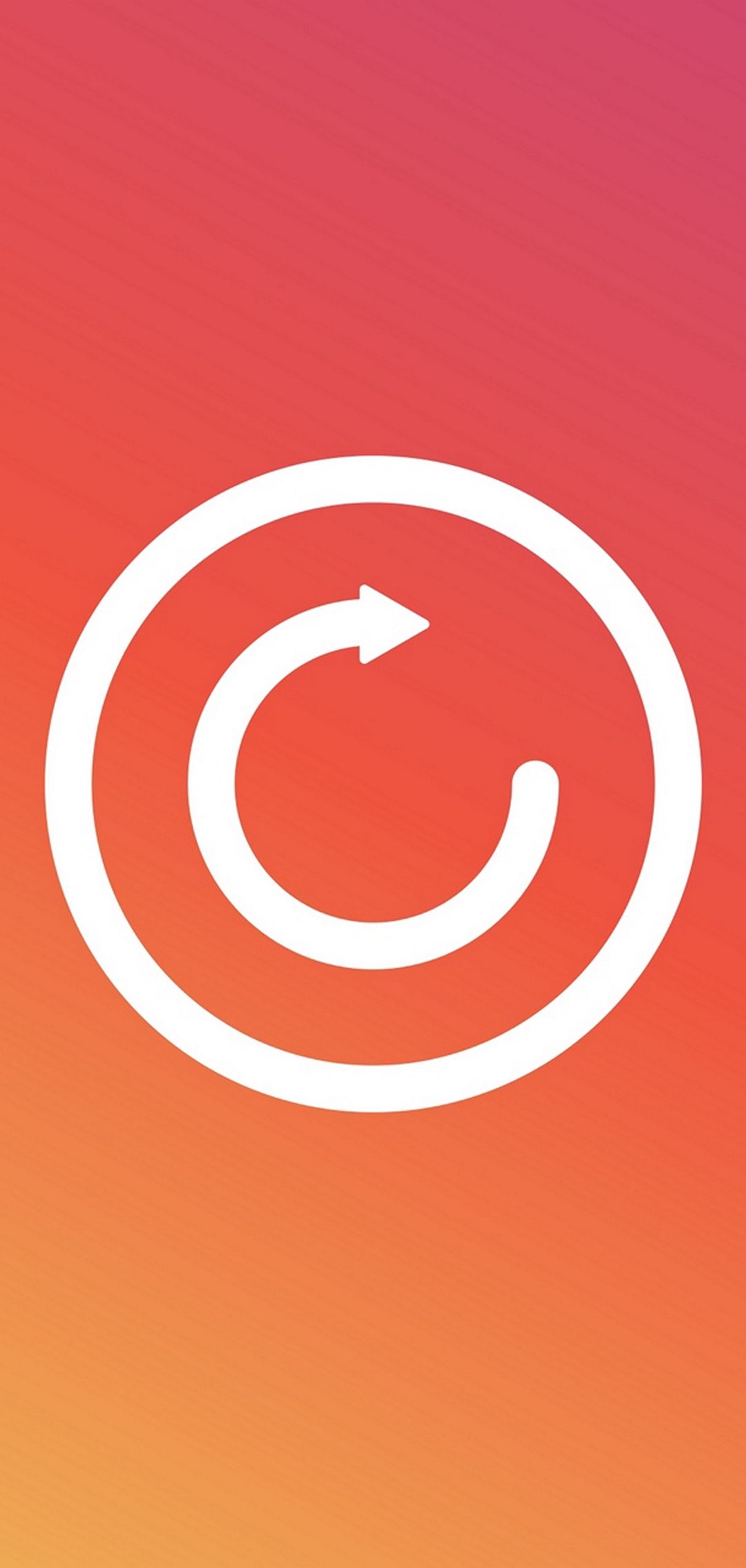 Reboot Sign Symbol Sign - [1080x2270]
