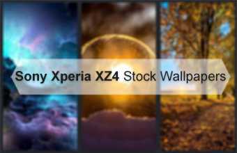 Sony Xperia XZ4 Stock Wallpapers