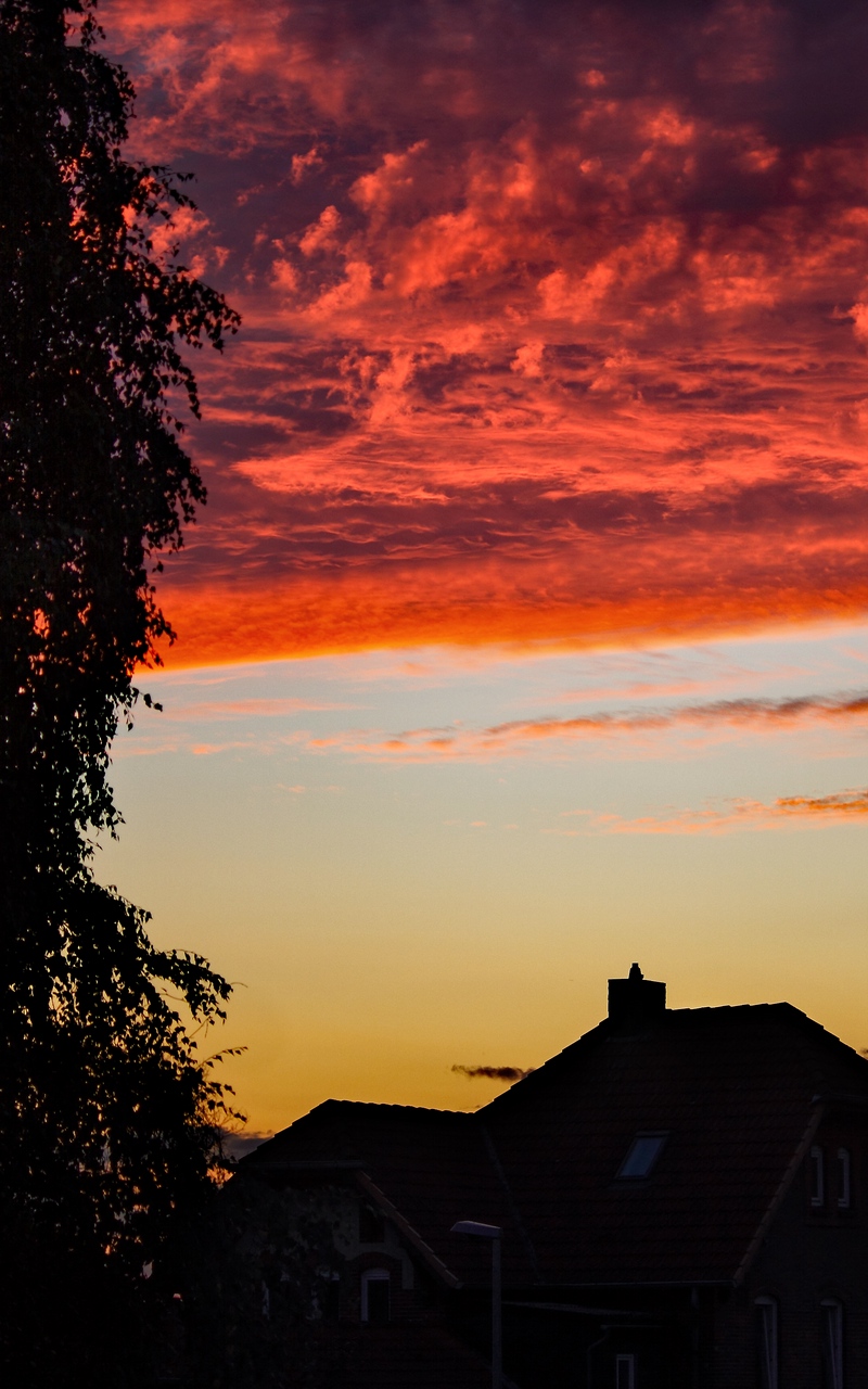 sunset house