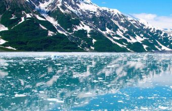 Alaska Glacier Mountains Sky 1536x864 340x220