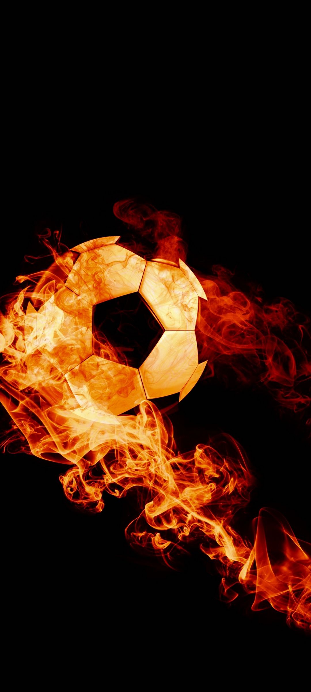 Football Is On Fire Wallpaper