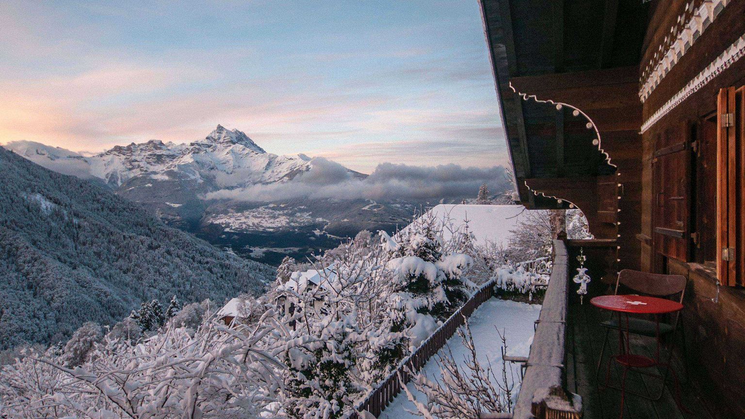 Mountains Balcony Landscape - [1536x864]