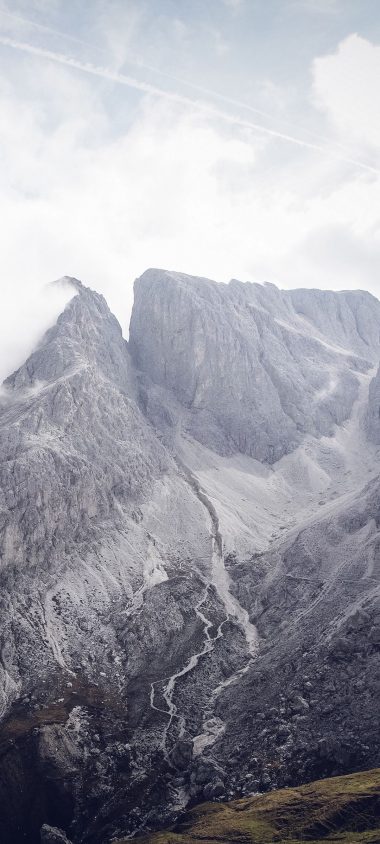 South Tyrol Bolzano Mountains Clouds 1080x2400 380x844