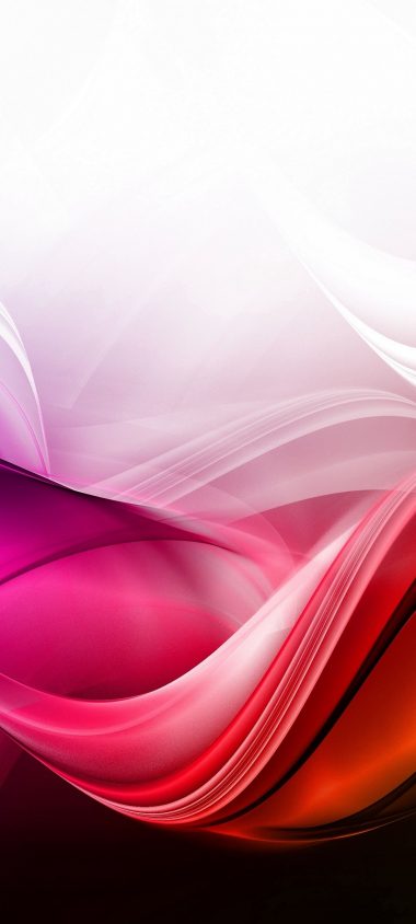 Waves Background Colorful 1080x2400 380x844