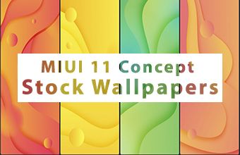 MIUI 11 Concept Stock Wallpapers