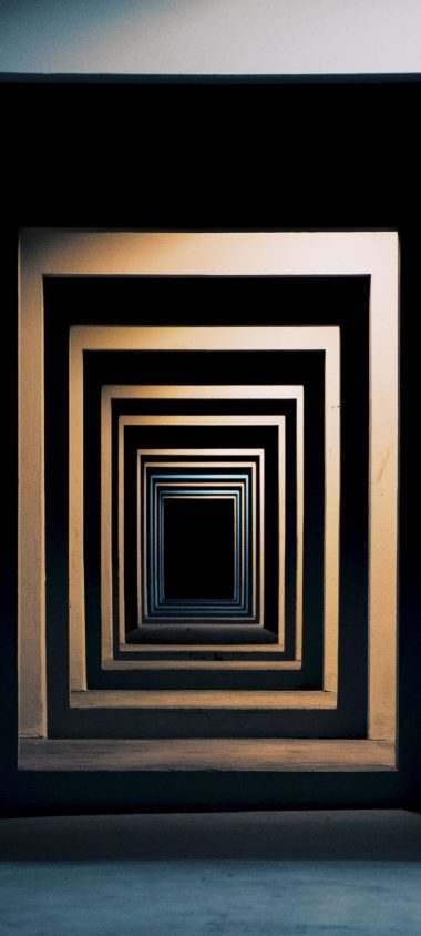 Minimalism Symmetry Space Wallpaper 720x1600 380x844