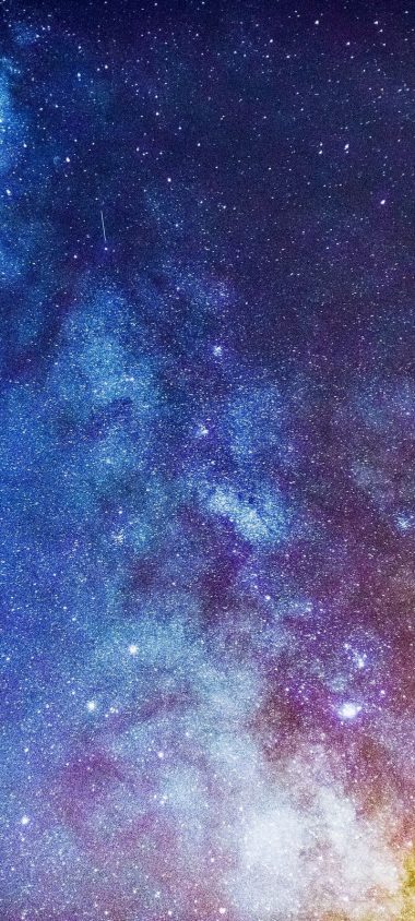 Starry Sky Milky Way Glitter Wallpaper 720x1600 380x844