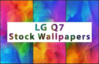 LG Q7 Stock Wallpapers