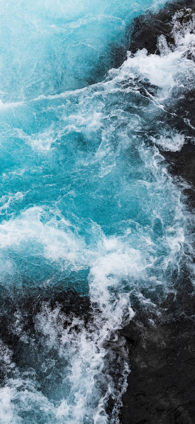 Waves Phone Wallpaper 075 - [1080x2340]