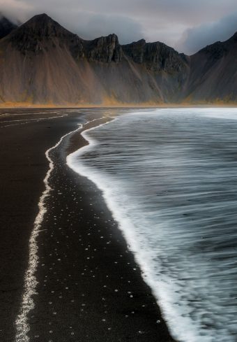 Beach Foam Iceland Mountain Nature T0 Wallpaper 1640x2360 1 340x489