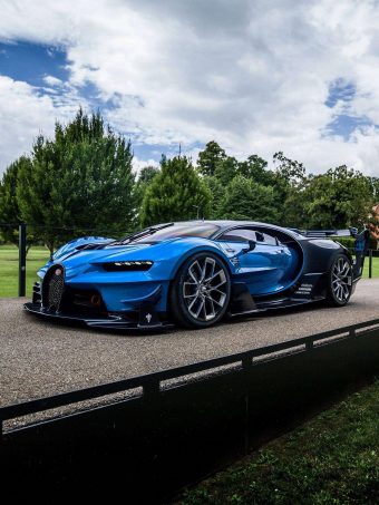 Bugatti Vision Gran Turismo Blue Side View 1620x2160 1 340x453
