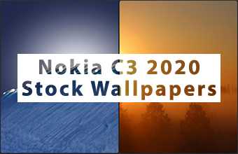Nokia C3 2020 Stock Wallpapers