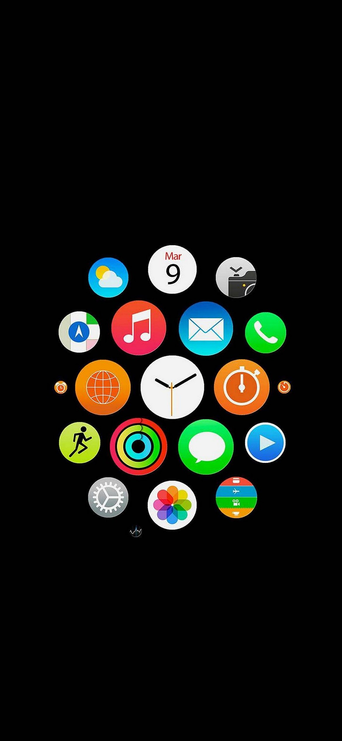 iPhone Black Wallpaper - 295