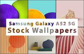 Samsung Galaxy A52 5G Stock Wallpapers