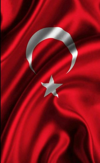Turkey Flag Wallpaper 02 340x550