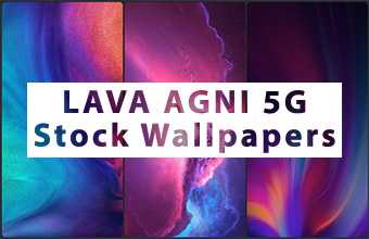 Lava AGNI 5G Stock Wallpapers