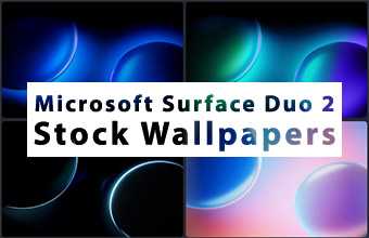 Microsoft Surface Duo 2 Stock Wallpapers