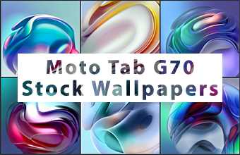 Moto Tab G70 Stock Wallpapers