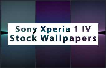 Sony Xperia 1 IV Stock Wallpapers