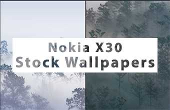 Nokia X30 Stock Wallpapers