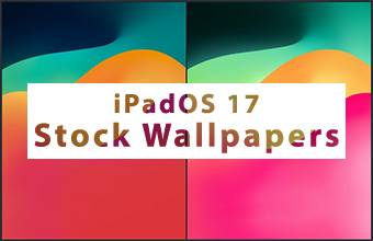 iPadOS 17 Stock Wallpapers