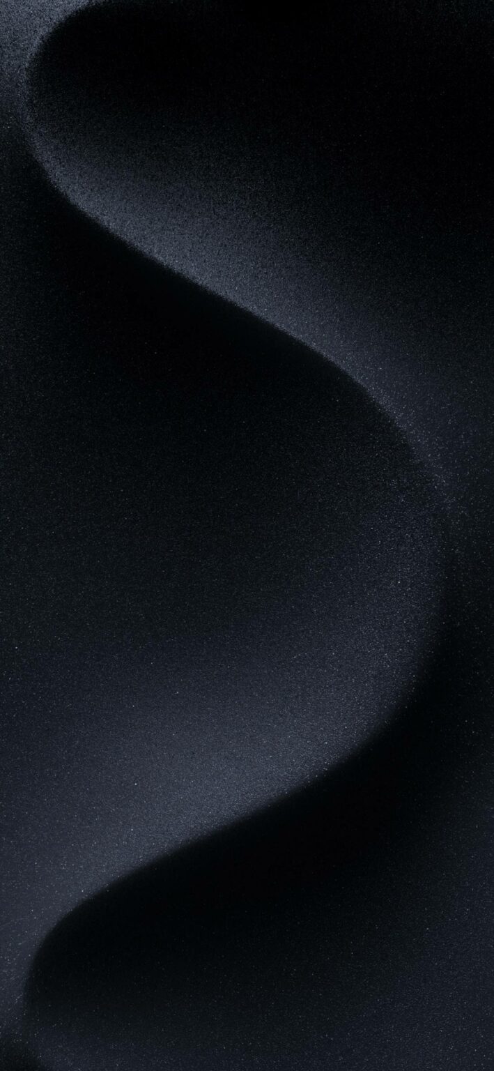 Apple iPhone 15 Pro Blue Wallpaper 3