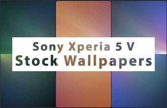Sony Xperia 5 V Stock Wallpapers