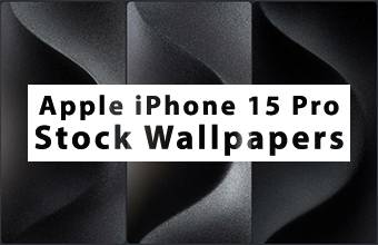 Apple iPhone 15 Pro Stock Wallpapers