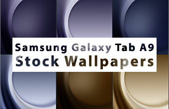 Samsung Galaxy Tab A9 Stock Wallpapers