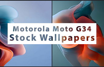Motorola Moto G34 Stock Wallpapers